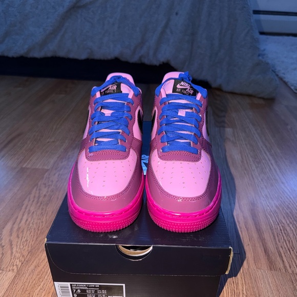 Nike Air Force 1 Low QS Pink Cooler Mulberry Rose | Size 7.5M / 9W | IO4489-600 - Picture 2 of 7